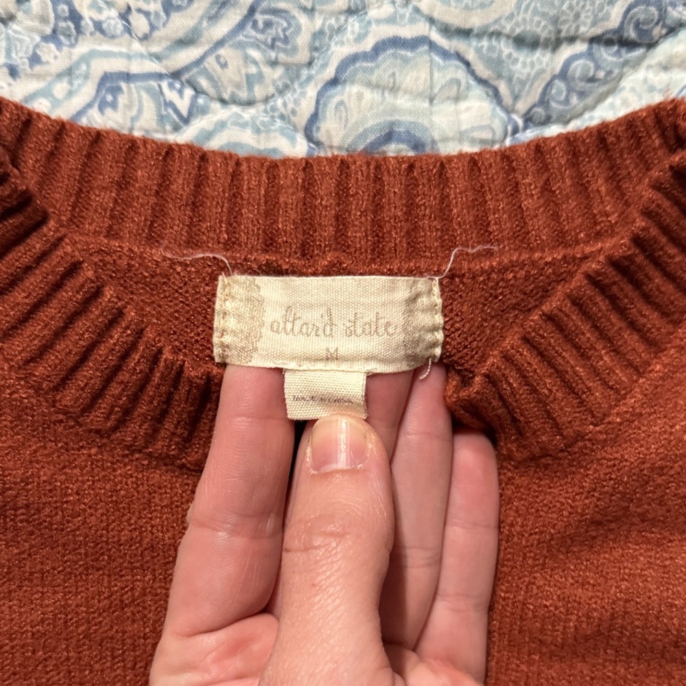Altar'd State Rust Sweater - Picture 3 of 4